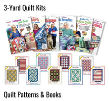 Load image into Gallery viewer, 3 yd Quilt Patterns