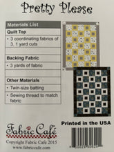 Load image into Gallery viewer, 3 yd Quilt Patterns