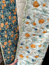 Load image into Gallery viewer, “Harvest Wishes” Quilt, Throw, Lap Quilt, Wall Hanging, 35”w x 55”l