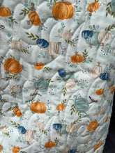 Load image into Gallery viewer, “Harvest Wishes” Quilt, Throw, Lap Quilt, Wall Hanging, 35”w x 55”l