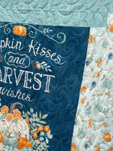 Load image into Gallery viewer, “Harvest Wishes” Quilt, Throw, Lap Quilt, Wall Hanging, 35”w x 55”l