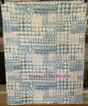 Load image into Gallery viewer, Quilt - Blues Patchwork, 36”w x 47”L - Soft Beautiful Blues