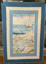 Load image into Gallery viewer, Quilt - Sail Boat / Beach, 43”w x 62”L