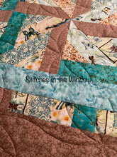 Load image into Gallery viewer, Quilt, Handmade Amish Style Quality , Queen Size,Yellows, Tans w/ Teals