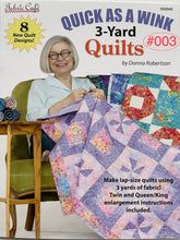 Load image into Gallery viewer, 3 Yard Quilt Pattern Books