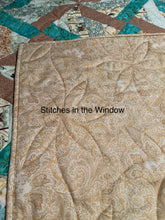 Load image into Gallery viewer, Quilt, Handmade Amish Style Quality , Queen Size,Yellows, Tans w/ Teals