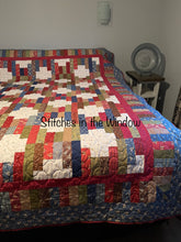 Load image into Gallery viewer, Amish Style Handmade Quality Quilt, Queen/King