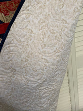 Load image into Gallery viewer, One-of-a-Kind Amish Style Quality Handmade Quilt, “Benny” is 66w x 79l, Reds, Blues, Greens and Ivory