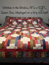 Load image into Gallery viewer, Amish Style Handmade Quality Quilt, Queen/King