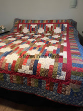 Load image into Gallery viewer, Amish Style Handmade Quality Quilt, Queen/King