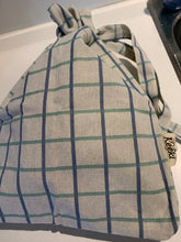 Load image into Gallery viewer, Keeki Bag - The FAMOUS “KEEKI” Bag, Beeswax Lined Linen Bag w/ drawstring, Kitchen Essential for every Kitchen