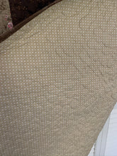 Load image into Gallery viewer, Amish Style Handmade Quilt, XL Lap Size 65”w x 65”l, mostly Brown & Beige Tones