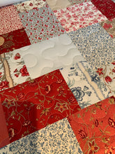 Load image into Gallery viewer, Quilt, Handmade One-of-a-Kind Amish Style Quality Reds, Blues. & Tans Full/Queen Size