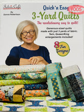 Load image into Gallery viewer, 3 Yard Quilt Pattern Books