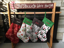 Load image into Gallery viewer, 2023 - Personalized Handmade Christmas Stockings