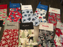 Load image into Gallery viewer, 2023 - Personalized Handmade Christmas Stockings