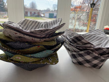 Load image into Gallery viewer, Bowl Cozies Handmade, 100% Cotton, Microwave Safe