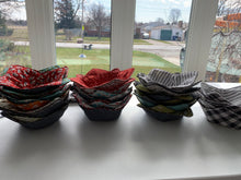 Load image into Gallery viewer, Bowl Cozies Handmade, 100% Cotton, Microwave Safe