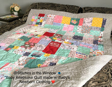 Load image into Gallery viewer, Keepsake &amp; Memory Quilts, Pillows and Bears
