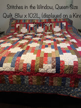 Load image into Gallery viewer, Amish Style Handmade Quality Quilt, Queen/King
