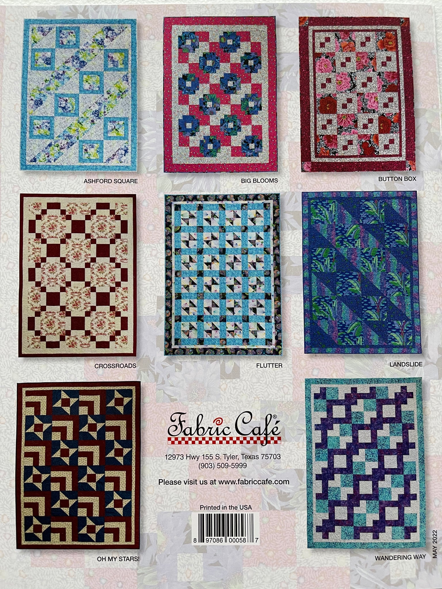 3 Yard Quilt Pattern Books – Stitches in the Window